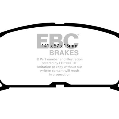 EBC Yellowstuff Street and Track Brake Pads DP4995R