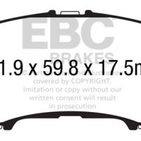 EBC Yellowstuff Street and Track Brake Pads DP43032R