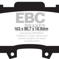 EBC Yellowstuff Street and Track Brake Pads DP43042R