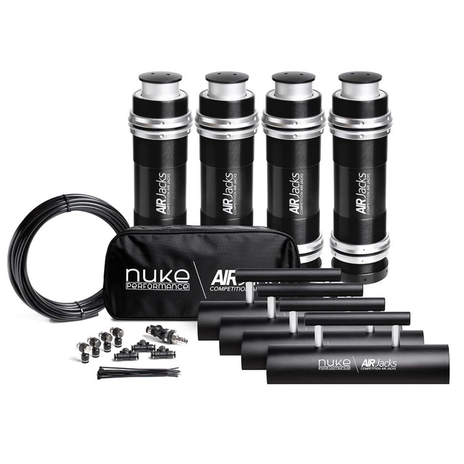 Nuke Performance Air Jack 90 Competition complete set 4pc, 8 bar / 120 psi
